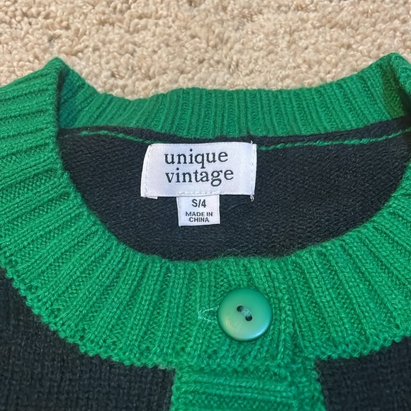 Unique Vintage Strawberry Cardigan - Picture 2 of 3